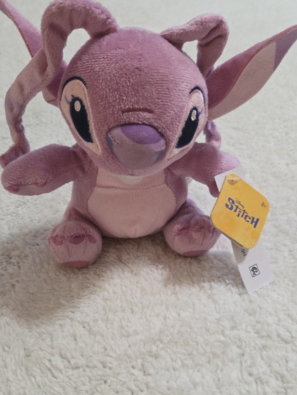 NWT DISNEY 6IN ANGEL STUFFED PLUSH TOY - Picture 1 of 6